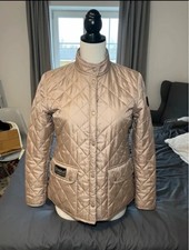 BELSTAFF GIUBBINO GIACCA UNISEX TG S JACKET VINTAGE IMBOTTITURA BEIGE