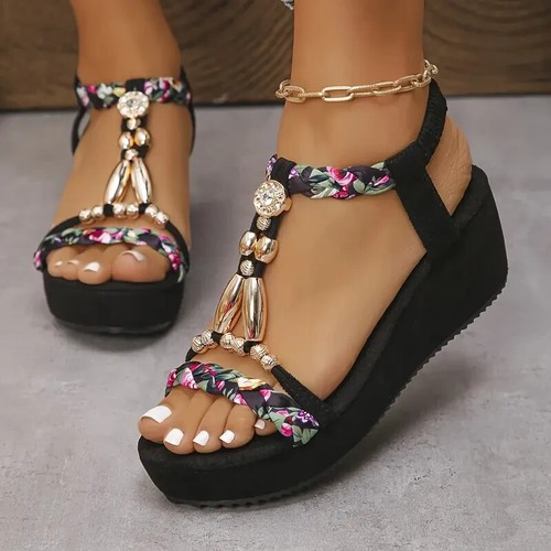 Inblu sandali donna estivi - donna,