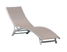 Lettino Onda Alluminio