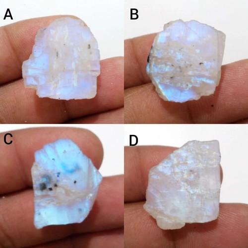 Pietra luna arcobaleno - di,