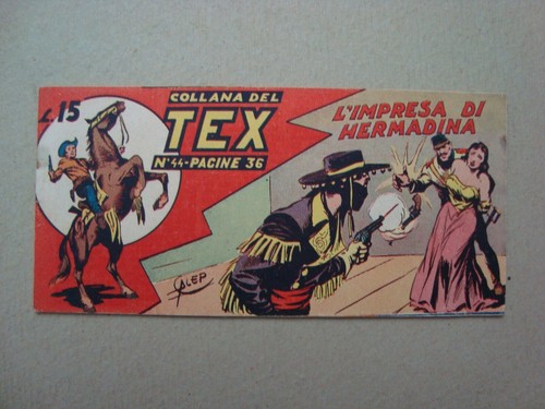 Tex striscia serie n 44 - tex, n°44