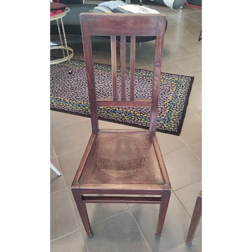 Coppia sedie liberty 1910 - liberty,