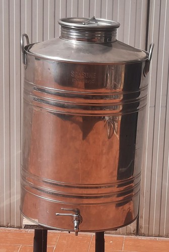 Fusto per olio - per, inox