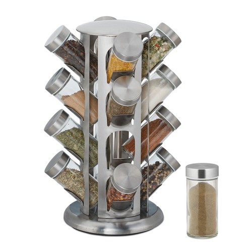 Scaffale porta spezie con - , 16