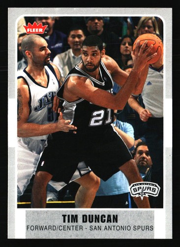 Carte basket tim duncan - da,