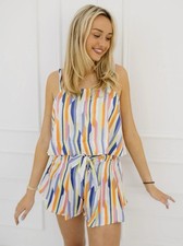 Pantaloncini corti in raso a