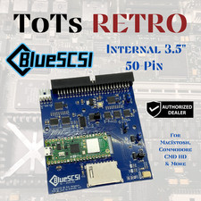 BlueSCSI v2 Unità SCSI interna 50 pin 3,5", Wi-Fi, per Macintosh, Amiga, PC