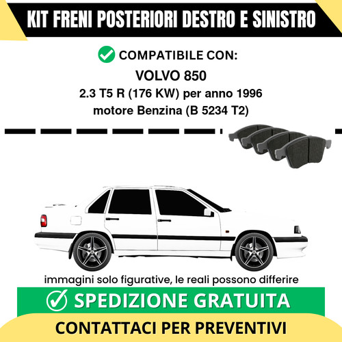 Pastiglie freno posteriori - pastiglie,