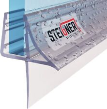 STEIGNER Guarnizione Doccia Spessore Vetro 6/7/8 MM, Dritto PVC UK09