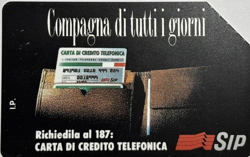 Carta telefonica sip lire - sip,