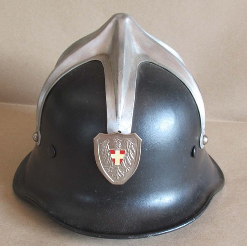 Antico elmetto pompiere - antico,