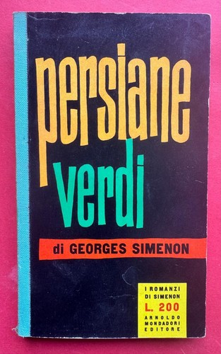 Georges simenon persiane verdi - georges,
