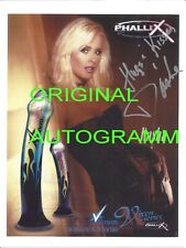 Dasha, DASHA, Venere erotica porno star autografo originale circa 21 x 28 cm nuovo