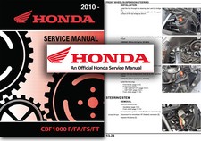 Honda CBF1000 Manuale di