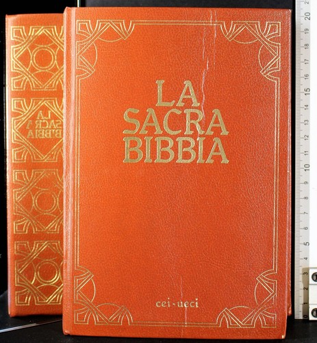 Sacra bibbia cei - la, bibbia.