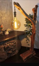 Lampada Artigianale In Legno