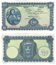 Banconota banca centrale - 10, £