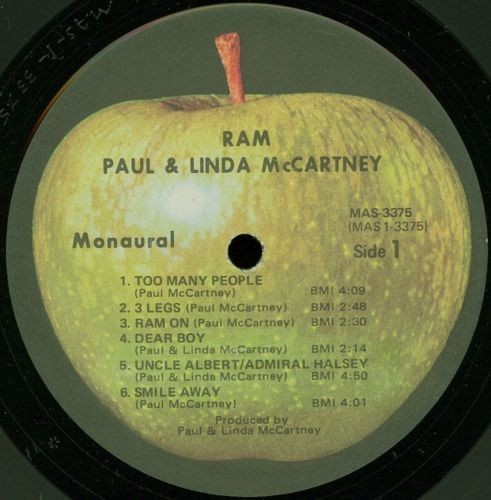 Paul linda mccartney ram - paul,