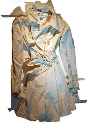 Trench cappotto con cintura