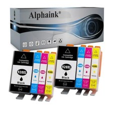 8 CARTUCCE PER HP CON CHIP OFFICEJET AIO WIFI 7000 7500 A 6000 6500 A AI 920XL