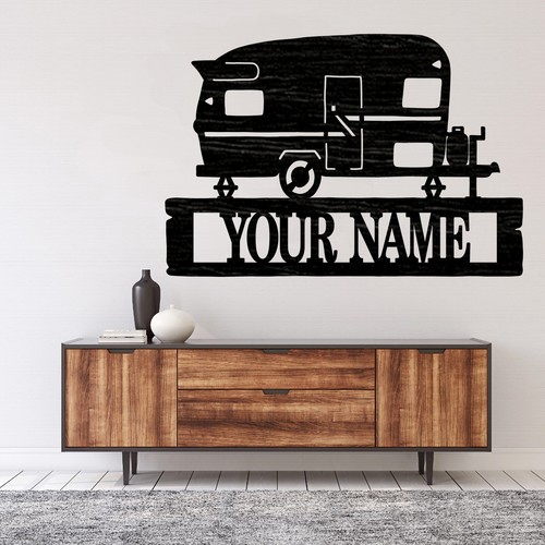 Insegna nome camper - insegna,