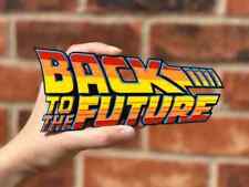 Ritorno al Futuro Logo insegna colorata arte 3D accessorio da scrivania