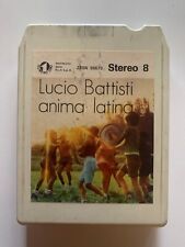 STEREO 8 TRACK CARTRIDGE LUCIO BATTISTI ANIMA LATINA 1974