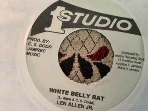 Len allen jnr white belly - allen,