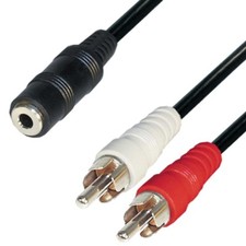 Cavo audio 20cm 3,5mm jack