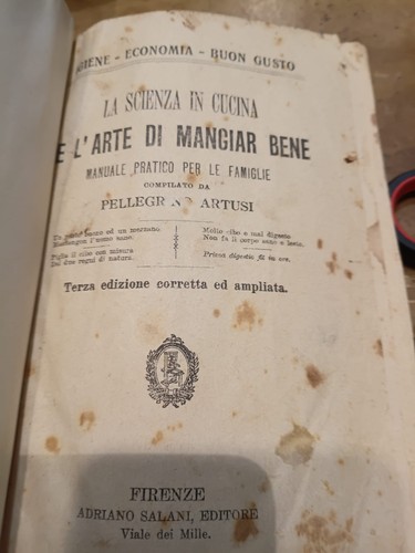 Artusi scienza cucina - la, in