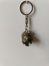 Portachiavi Elmo Soldato Romano Souvenir In Metallo LEGGI DESCRIZIONE