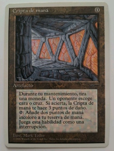 Mtg mana crypt magic - crypt, the