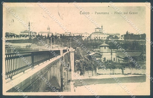 Cuneo città ponte sul gesso - ponte,