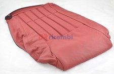 Fodera pelle rosso - pelle, cuscino