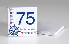 targa piastrella fotoceramica