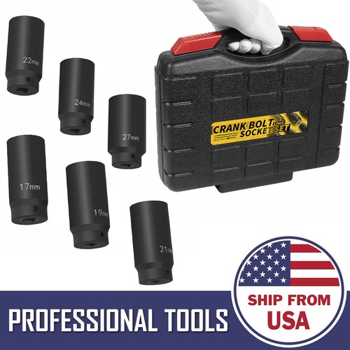 Pack crank bolt socket - 6,
