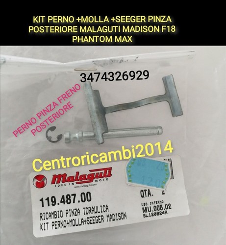 Perno piastra seeger pinza - +piastra, +seeger