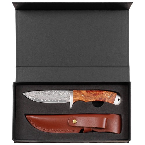 Coltello damascato caccia - damascato,