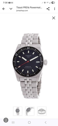 Orologio tissot prs - prs, 516