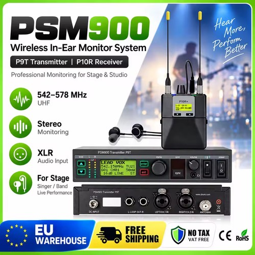 Psm900 wireless uhf ear - psm900,