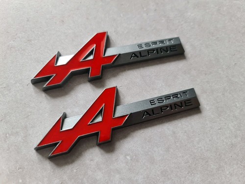 Badge métal esprit - en,