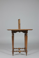 Tavolino da gioco dama scacchi apribile fine 1800