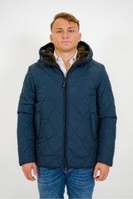 Parka uomo corto trapuntato