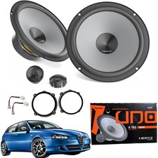 Kit Altoparlanti Hertz per Alfa Romeo 147 Anteriori o Posteriori Adattatori Cavi