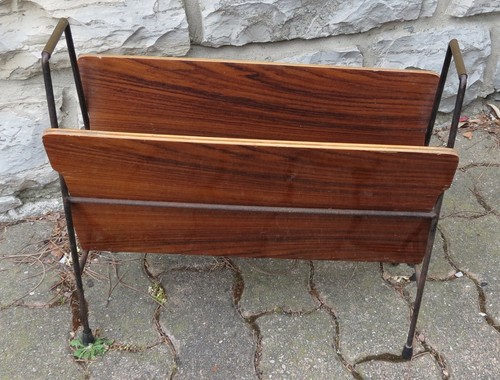 Vecchio portariviste legno - portariviste,