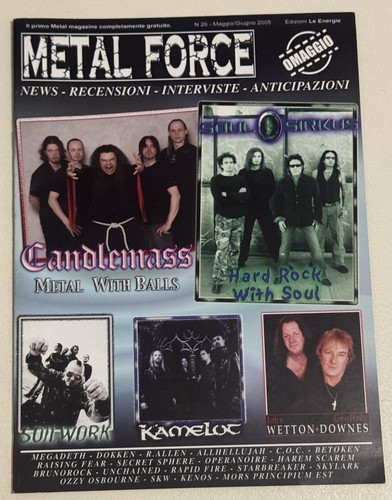 Metal force 26 - metal, n.