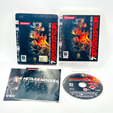 METAL GEAR SOLID 4 GUNS OF THE PATRIOTS 💎 ITALIANO COMPLETO CARTONATO 🎁