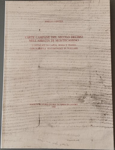 Carte campane del - , secolo