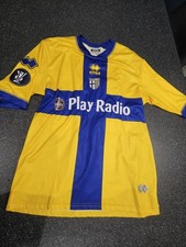Parma UEFA Match Worn Football