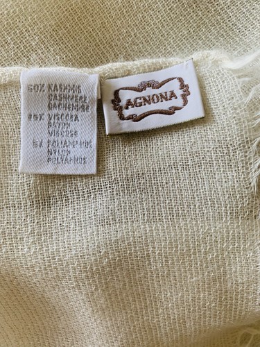 Scialle agnona cashmere - scialle, 60%/